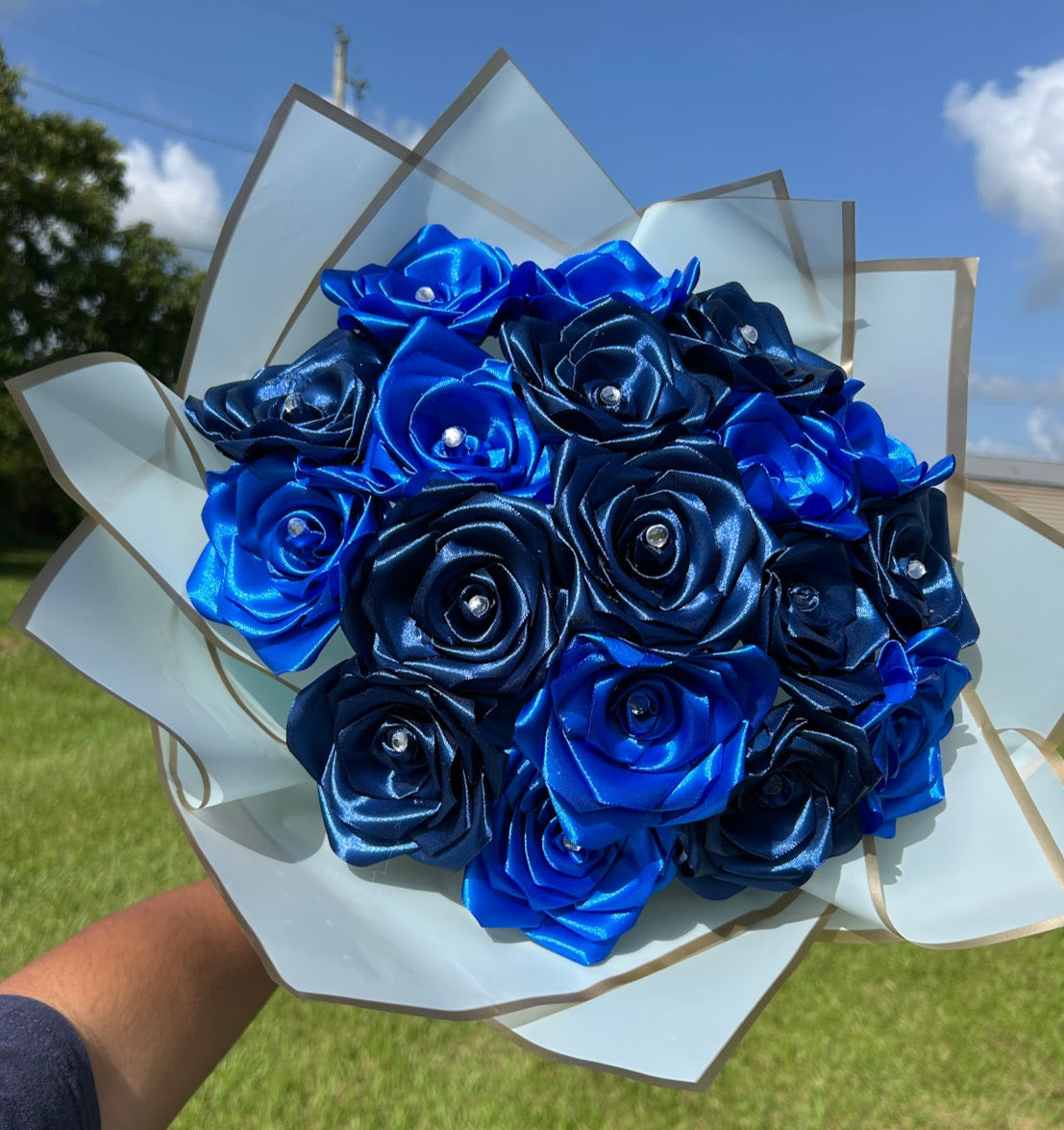 18 Count Ribbon Rose Bouquet